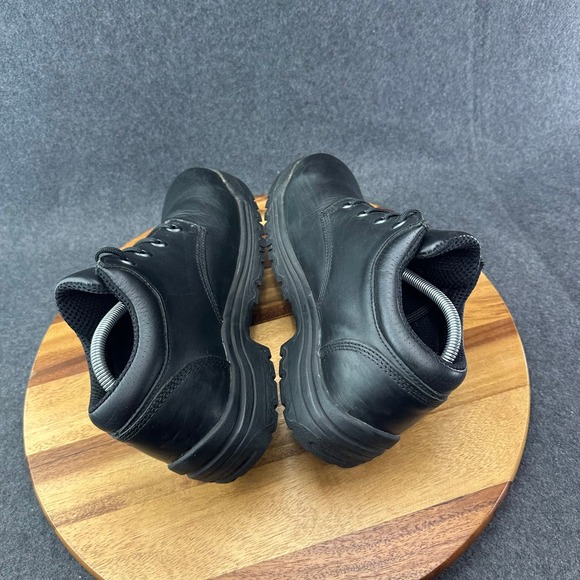 Timberland PRO Titan Mens Work Shoes Sz 9 M Alloy Safety Toe Black Leather
